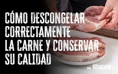 CÓMO DESCONGELAR CORRECTAMENTE LA CARNE Y CONSERVAR SU CALIDAD