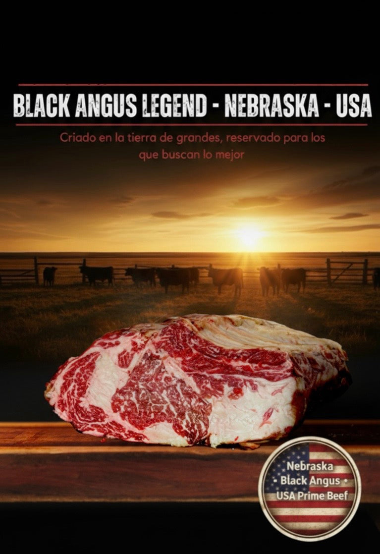 Chuletón Black Angus U.S.A - Carne Premium de Nebraska - 800Gr Black Friday