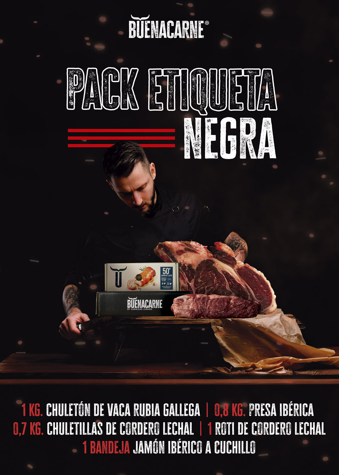 Pack Etiqueta Negra